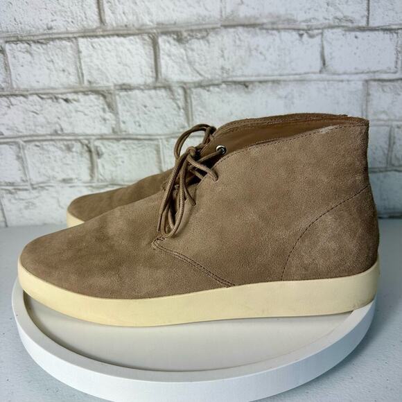 Everlane Desert Boot Pebble Suede Leather Lace Up Shoes Brown 11 main image 7